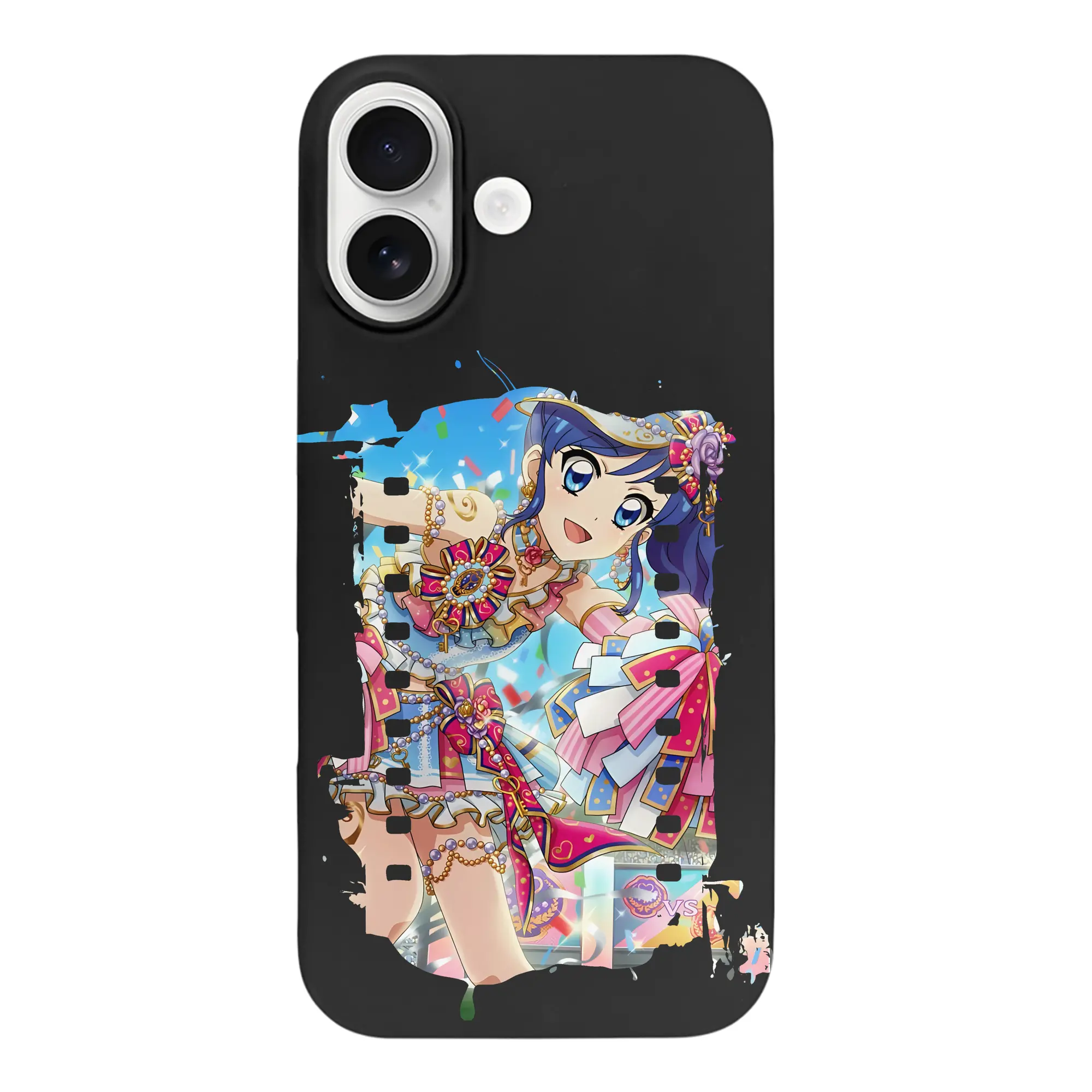 アイカツ グッズ 霧矢 あおい - iPhone 17 シリーズ シリコンケース 薄型 耐衝撃 指紋防止 ソフトタッチカバー 精密フィット 傷防止 保護ケース iPhone 17/17 Air/17 Pro/17 Pro Max 対応